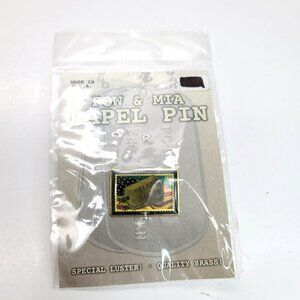 USPS POW MIA Stamp Dog Tag Lapel Pin Hat Jacket Veteran Service NWT